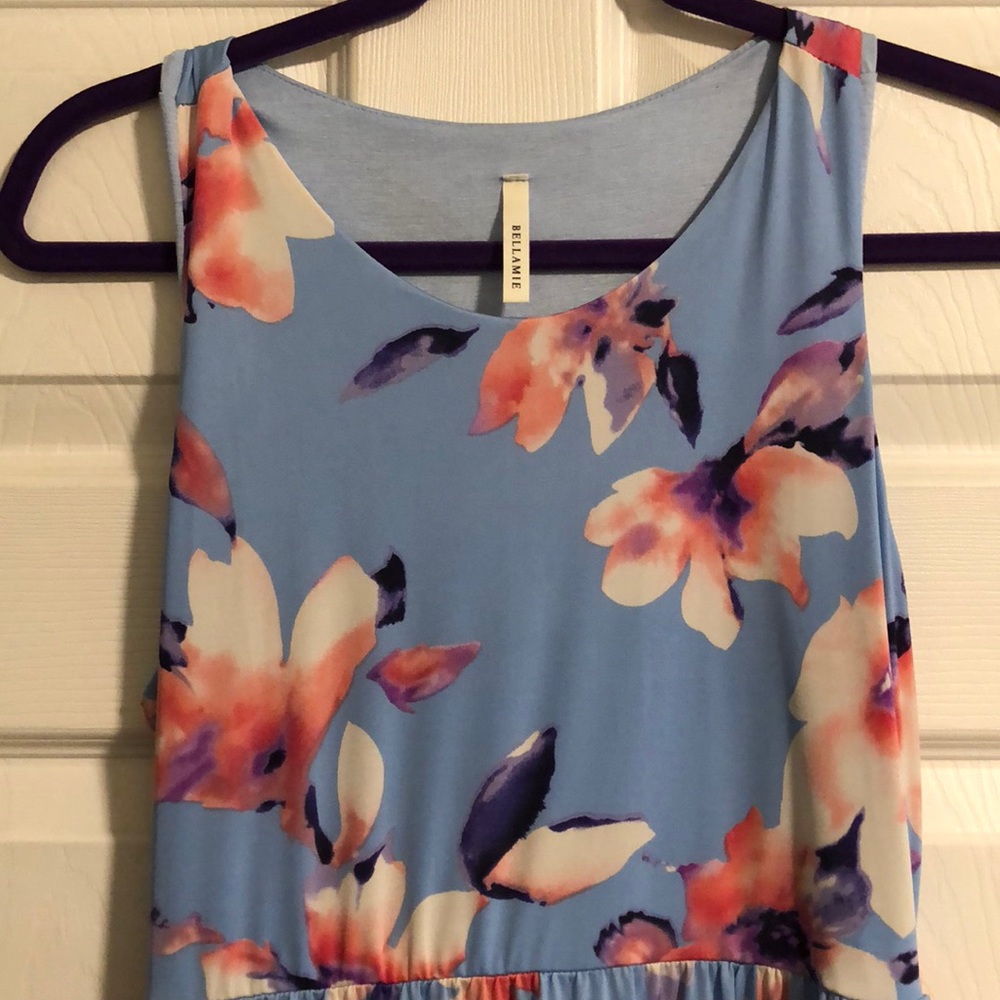 Floral Print Maxi Dress